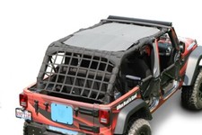 Fits Jeep Wrangler JK Gray Tops Sun Shade Made in USA J0043732