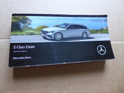 Original Mercedes E Klasse Kombi 2023-2025 W214 Handbuch Betriebsanleitung Druck 2024