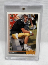 Brett Favre RC 1991 Upper Deck #13 Brett Favre (RC) NM condition