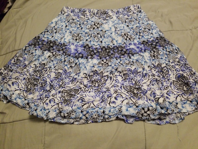 Speechless Girls  M Skirt Blues 