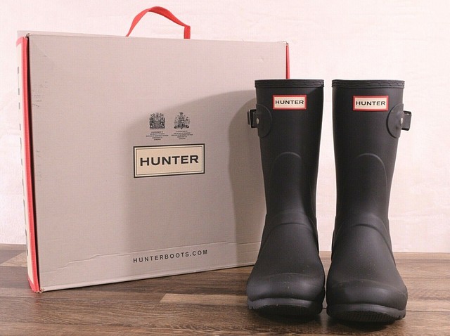 black short hunter boots sale
