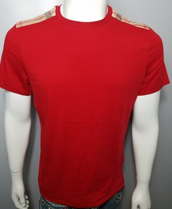 burberry shoulder patch tee mens
