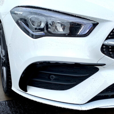 Frontspoiler Flaps Spoiler passt für Mercedes C118 CLA-Klasse