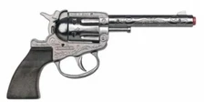 Gonher Classic Cowboy Paper Roll Cap Gun Revolver - Length: 7.5" Made in Spain