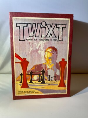 Twixt Vintage Board Game 1962 3M Bookshelf Strategy Game Pegs~100%  Complete