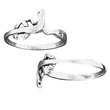 Sterling Silver Salamander Ring