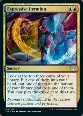 Ausdrucksstarke Iteration ~ Strixhaven [nearMint] [Magic MTG]