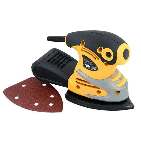 200W DETAIL PALM CORNER MOUSE HAND SANDER SANDING TOOL & SHEET CT3192