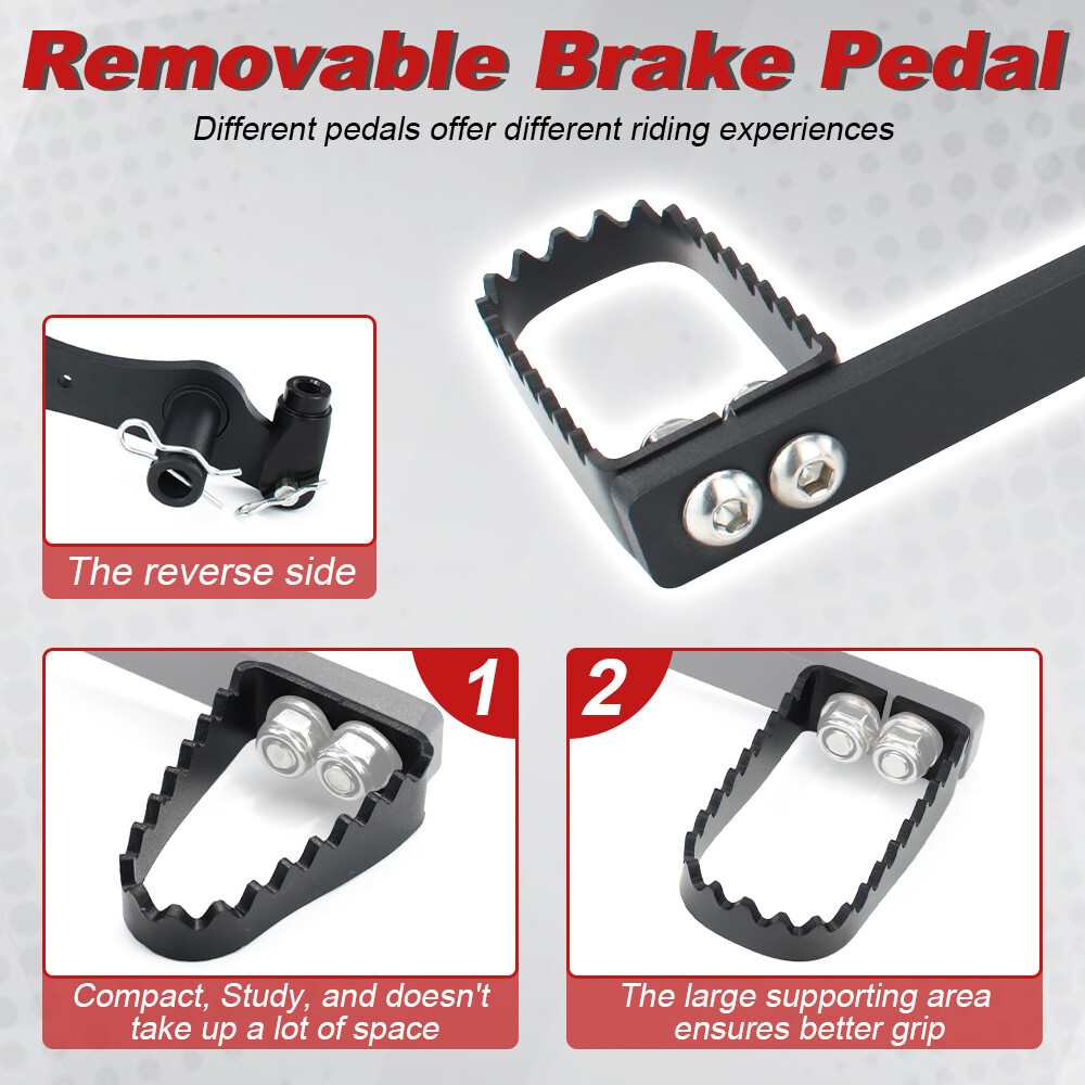 Fit For Suzuki DR650 1996-2024 Motorcycle Rear Brake Pedal