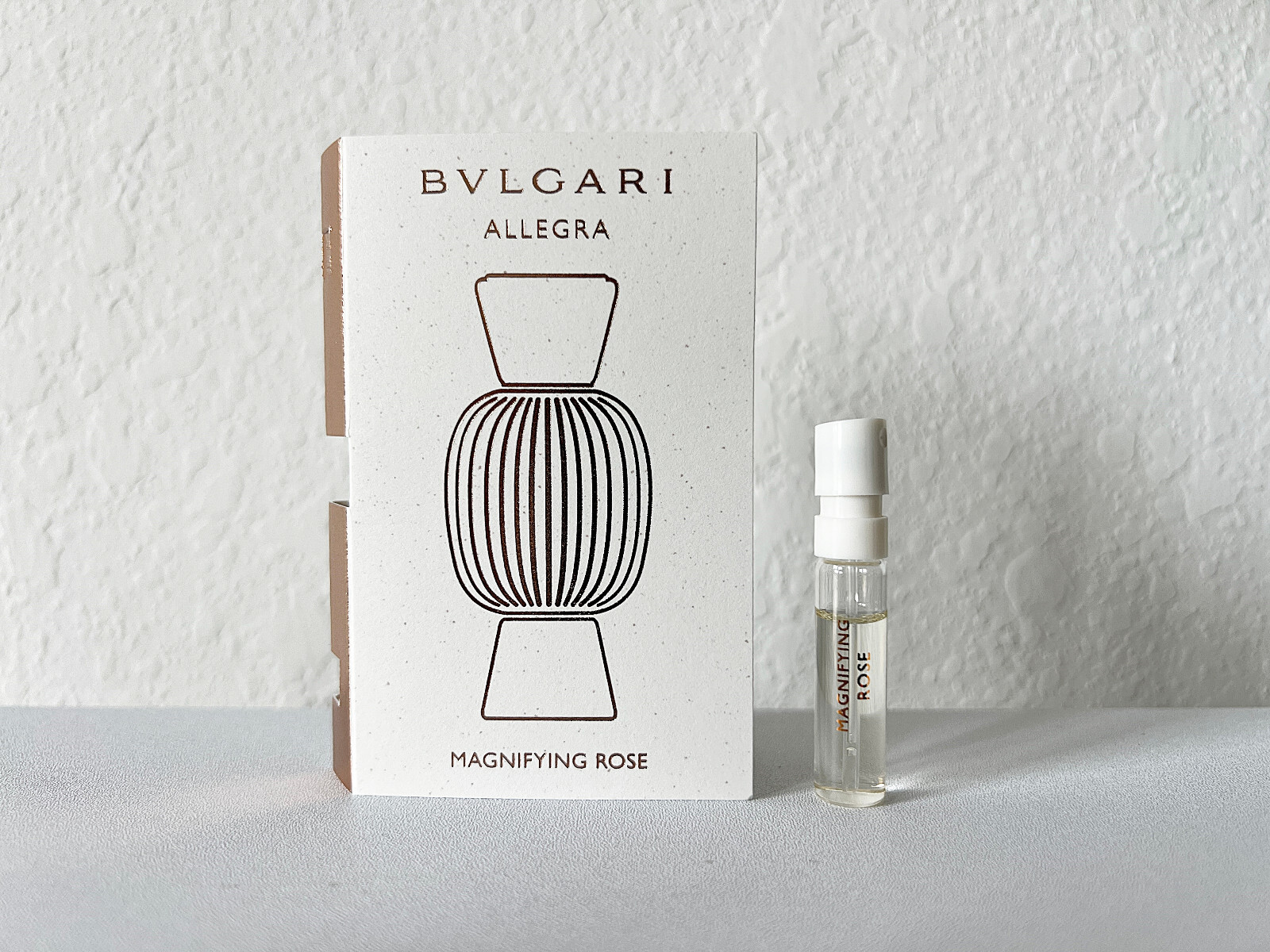 BVLGARI - Allegra Magnifying Rose EDP Sample Size Vial Spray x 1 Pcs, 1 ...