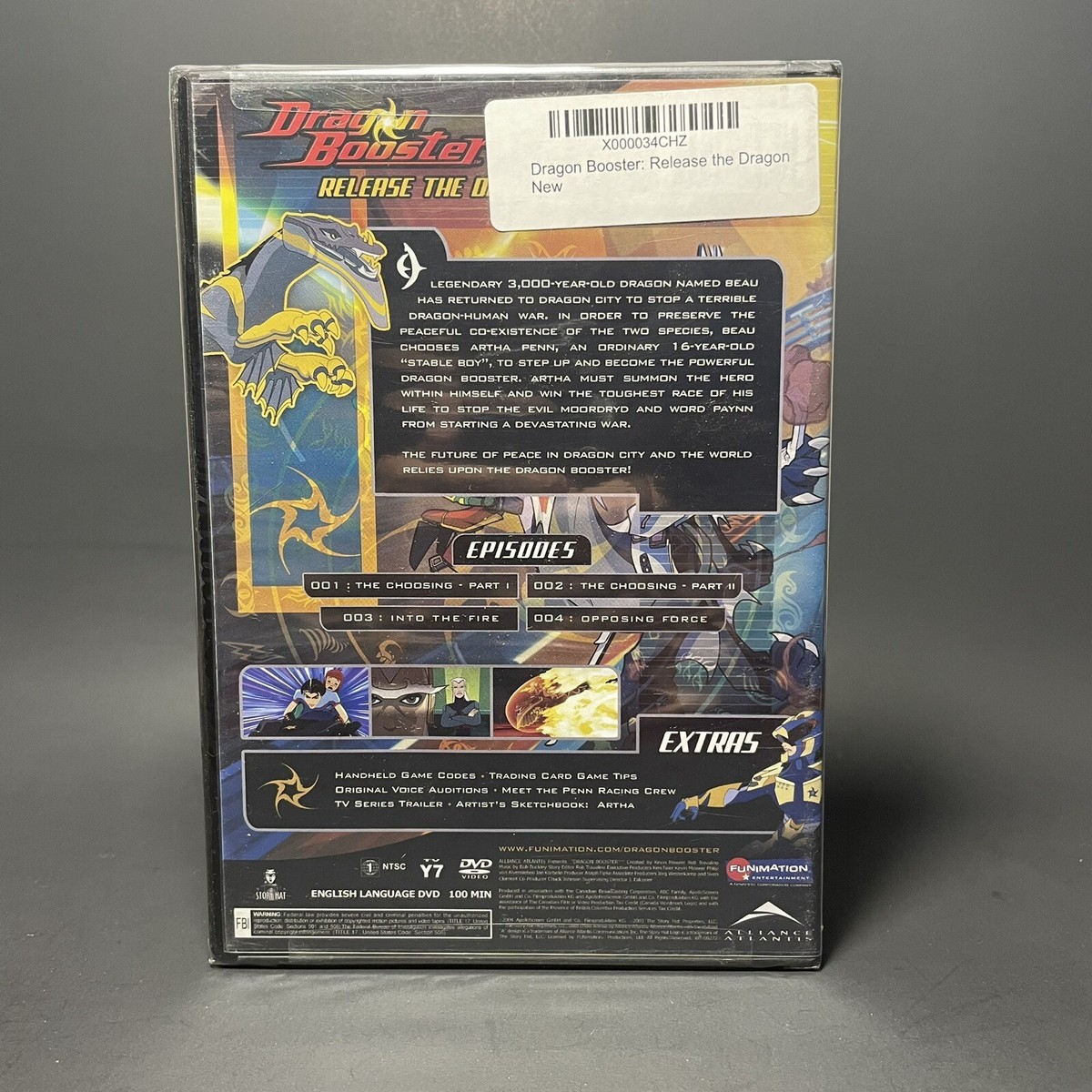 DRAGON BOOSTER RELEASE THE DRAGON (DVD 2004)