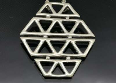 Gispert Dunker Karasjok Norway silver Sami pendant necklace Scandinavian 