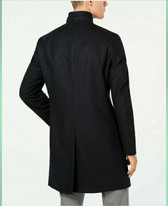 hugo boss overcoat mens
