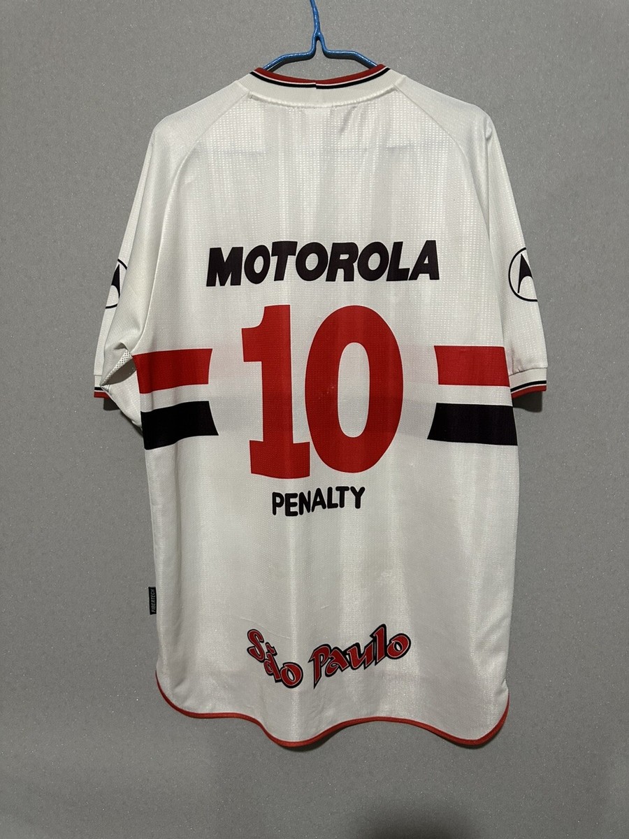 Sao Paulo 2000 2001 Home Football Shirt Soccer Jersey Penalty