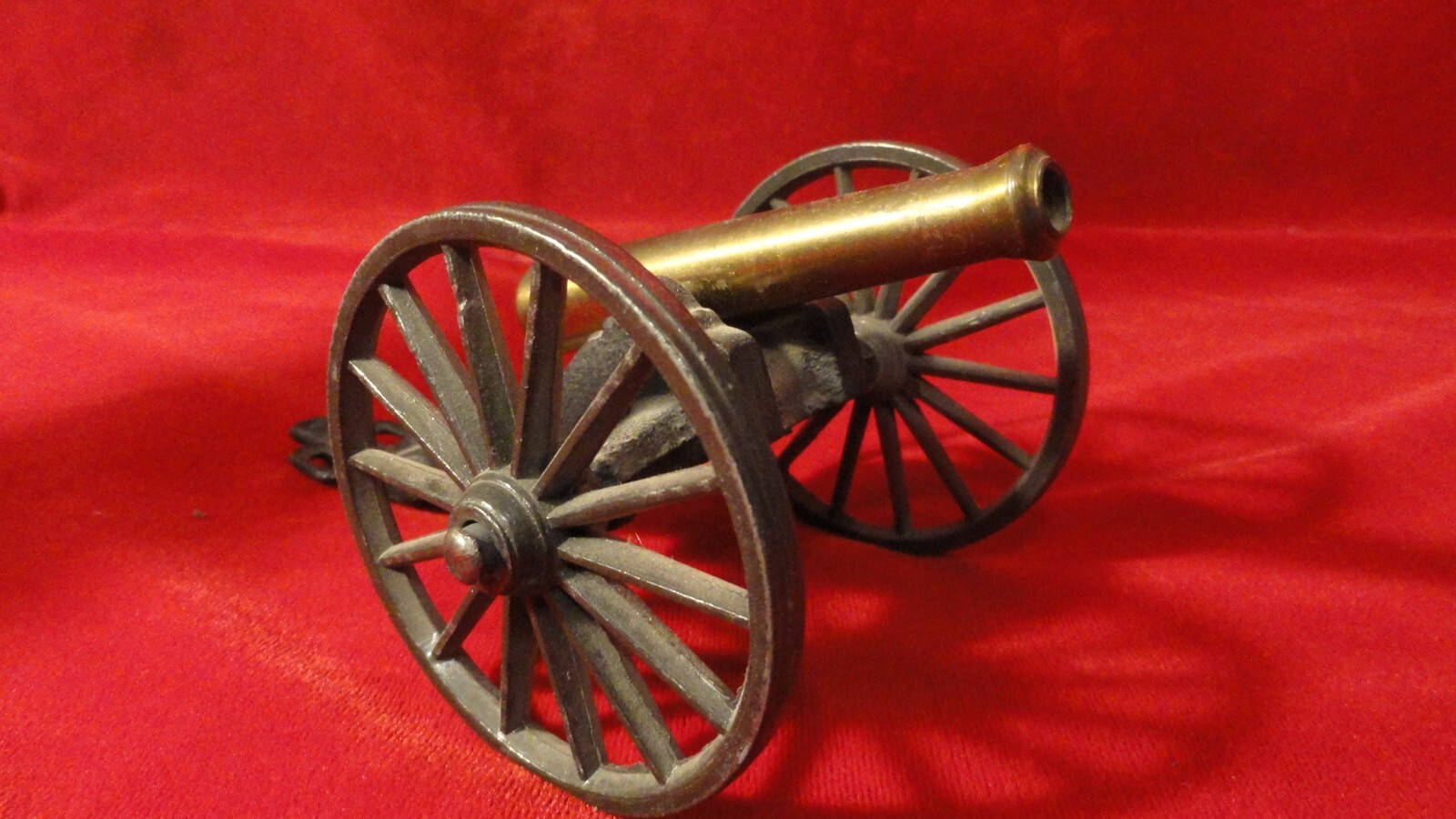 GREAT CAST METAL/ BRASS MINIATURE CIVIL WAR CANNON SOUVENIR GETTYSBURG eBay