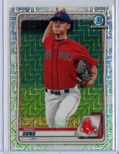2020 Bowman Chrome Mega Box Prospects Refractors #BCP161 Noah Song