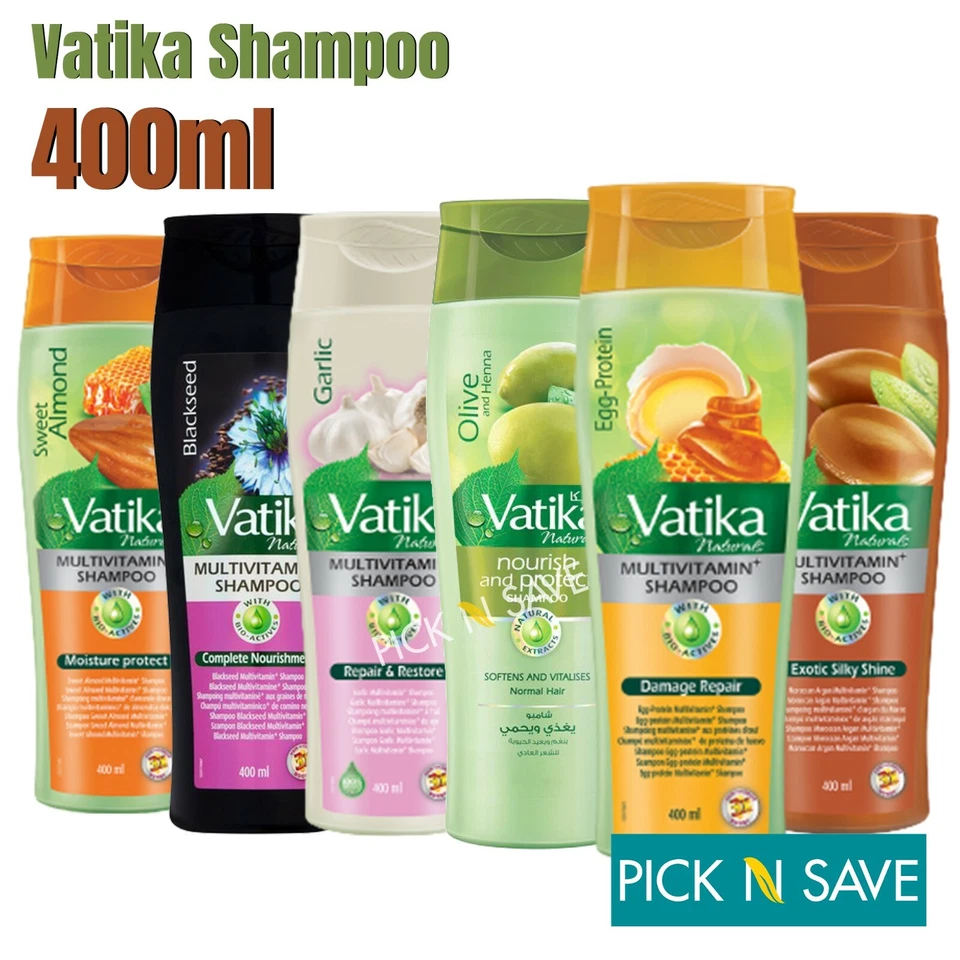Dabur Vatika Naturals Haarwuchs Shampoo 400ml