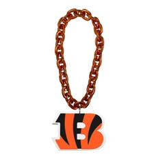 Cincinnati Bengals NFL Fan Chain Necklace 4 COLORS FREE SHIPPING