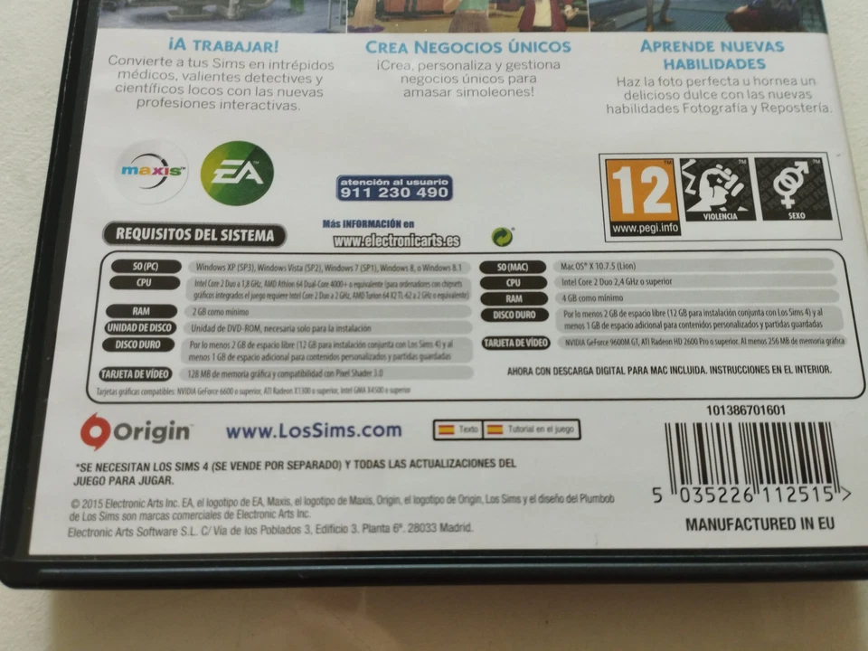 The Sims 4 Get to Work EA 2015 - Game para PC DVD-Rom Spain - Image 3 of 4