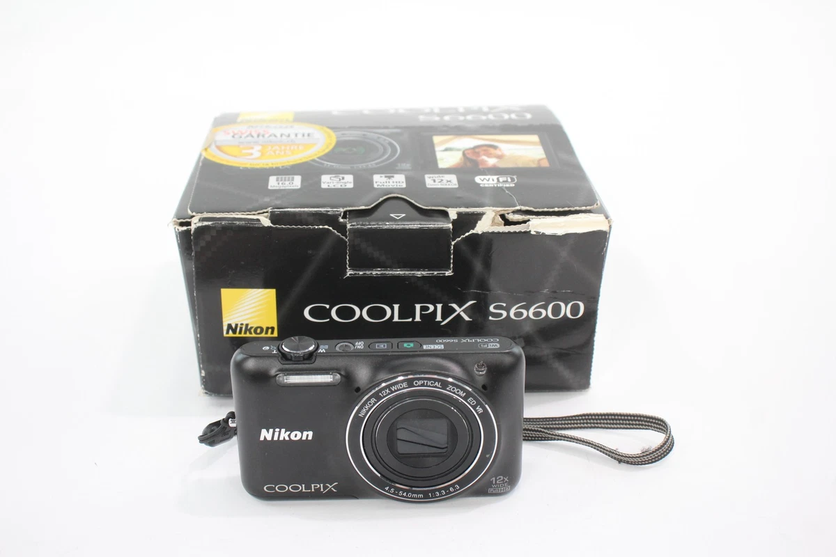 Preços baixos em Câmeras digitais Nikon Coolpix S6000 | eBay