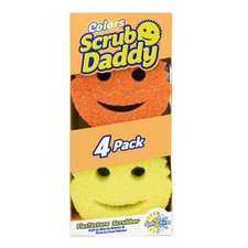 Colors Non-Scratch Cleaning Sponges, 4 Count