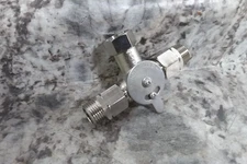 Chicago Faucets 242.165.AB.1 1/2 Size Brass Mechanical Mixer (BW)