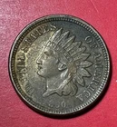 1860 US Indian Head Cent! Copper Nickel Variety! XF! SHARP! Old US Coin!