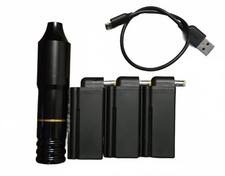 Stigma Professional Wireless Rotary Tattoo Pen Kit - Includes 3 Battery Packs