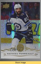 2018-19 Upper Deck Speckled Rainbow Foil Mathieu Perreault #197 READ o1h