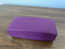 ETNIA BARCELONA BOLD COLLECTION PURPLE HARD CLAMSHELL SUNGLASSES EYEGLASS CASE