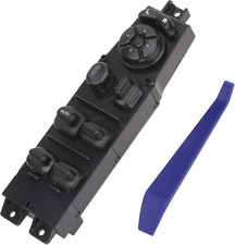 Master Window Switch Power Control Button Front Left Driver Side Compatible w...