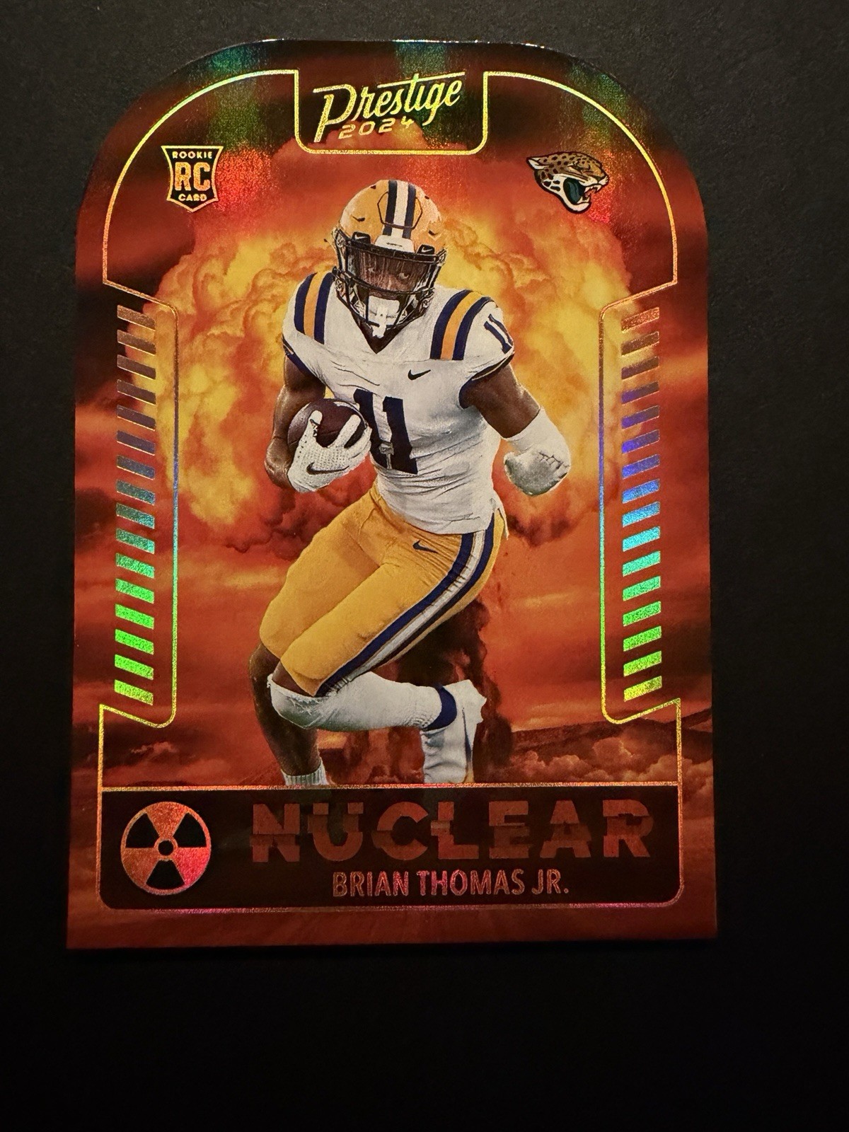 2024 Panini PRESTIGE - Brian Thomas Jr. NUCLEAR SSP Case Hit JAGUARS RC Rookie