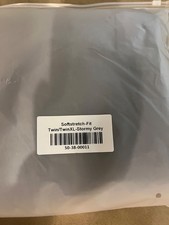 Twin XL single Fitted sheet - Purple brand Bamboo - Stormy Gray