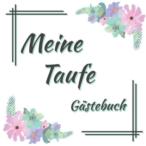 GäStebuch Taufe 32 Seiten, Erinnerungsbuch, Taufgeschenk, Babybuch-image