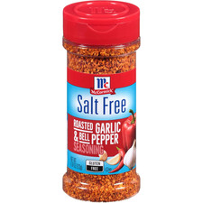 Mccormick Salt Free Roasted Garlic  Bell Pepper Seasoning, 4.34 Oz