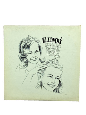 Junior Miss Pageant Of Vinyl LP Record Album Vintage Rare Illinois  1968