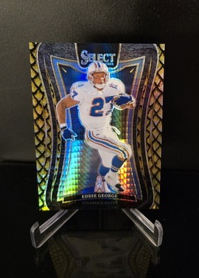 #'d/10   EDDIE GEORGE SP 2024 Panini Select Suite Level Gold Dragon Scale Prizm