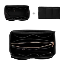Brand Make up Organizer Felt Insert Bag for Handbag Travel Inner Purse Portable 