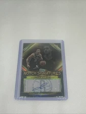 2025-26  Topps NBA Jalen Wilson Notch Signatures /99 Green Holo Foil #TNS-JW