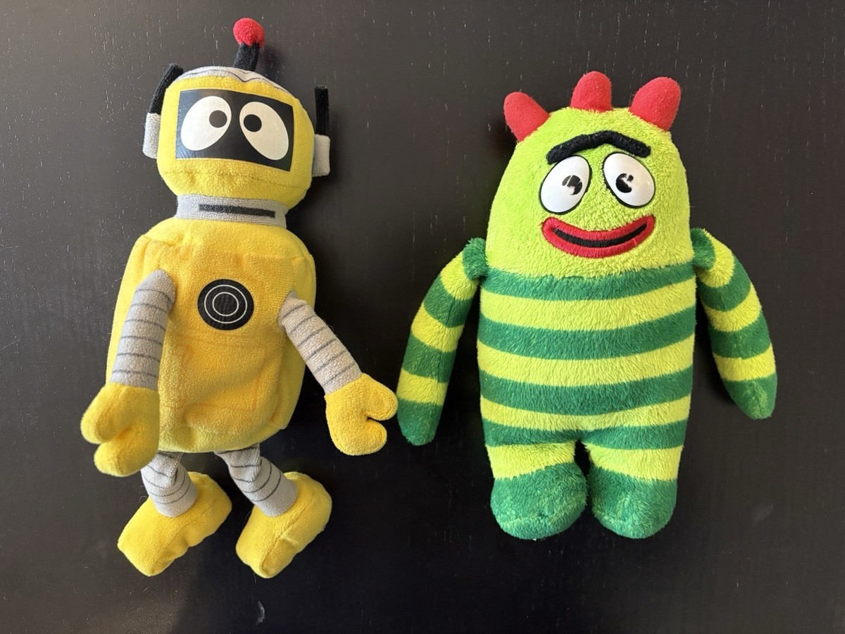 Yo Gabba Gabba Plush Lot Plex And Brobee Vintage Collectible | eBay