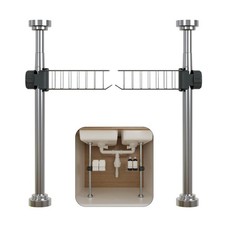 Undermount Kitchen Sink Brackets - Adjustable 304 Stainless Steel for Sinks, ...