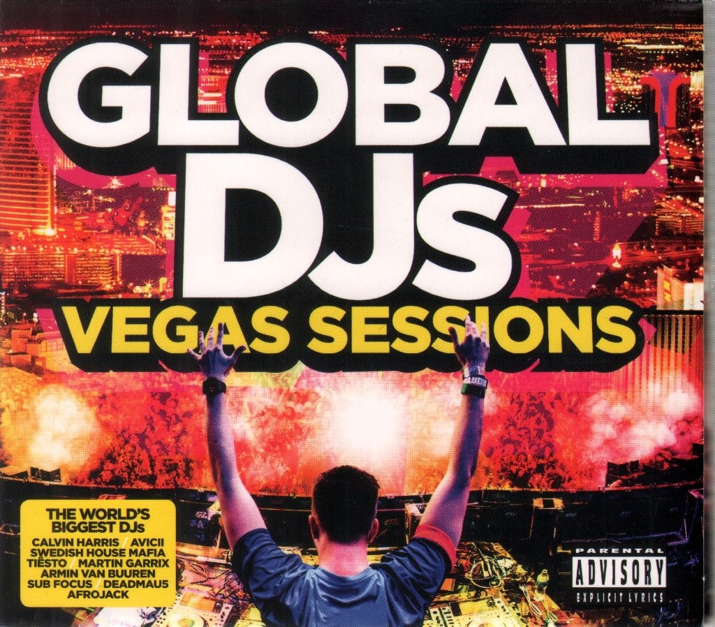 Global Djs Vegas Sessions triple CD Europe Universal 2014 3 CD compilation in