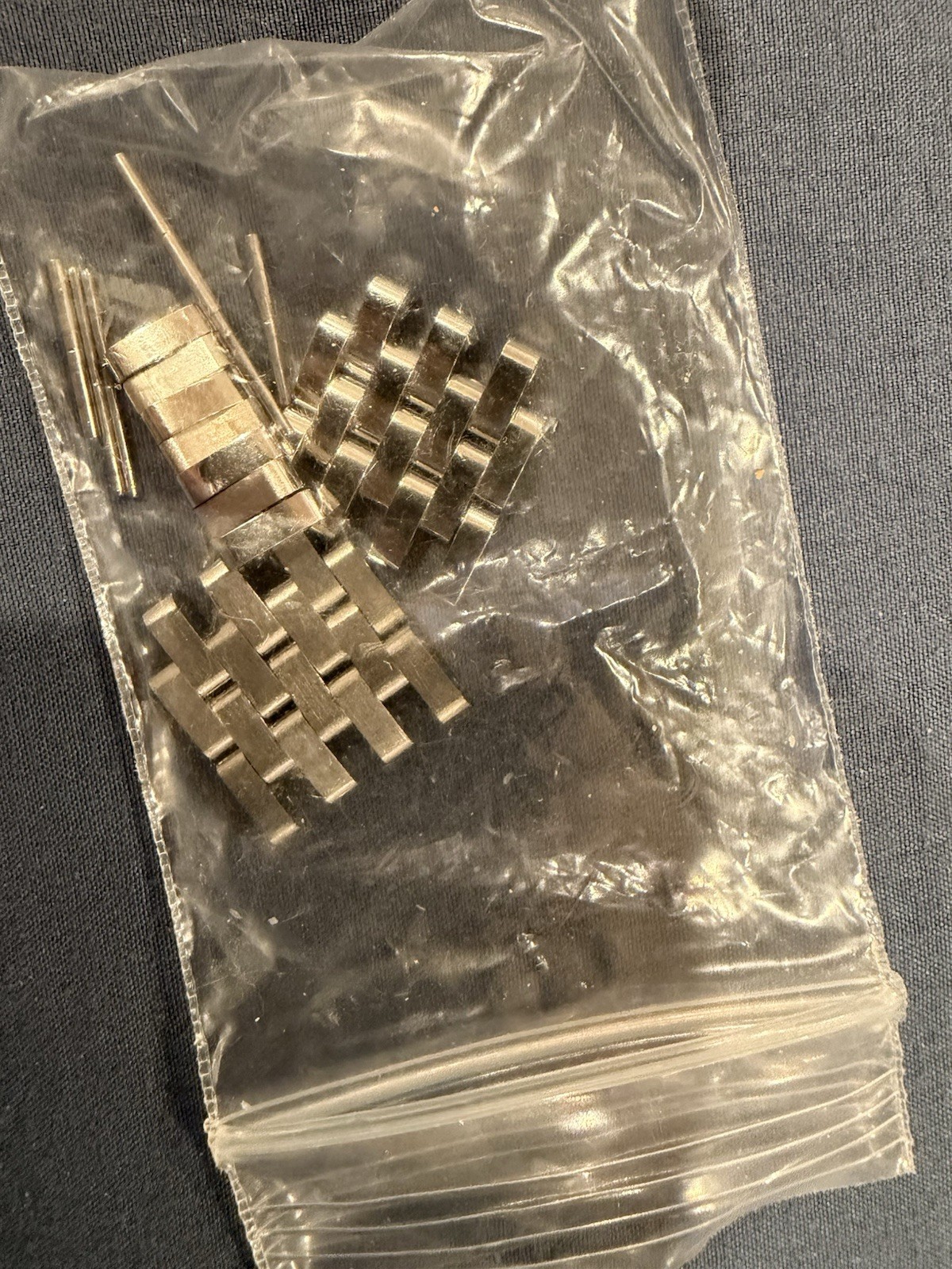 Silver Tone Rectangular Diamond Wristwatch stainl… - image 4