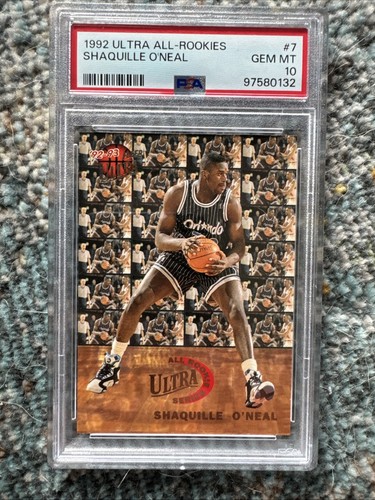 1992 Ultra Shaquille O’Neal All Rookie PSA10 Classic Card!