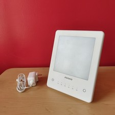 Clean miroco MI-CL003 Portable Adjustable Light Therapy Lamp White Power Adapter