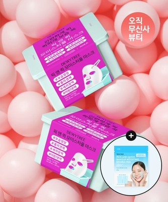 DEWYTREE Pick & Quick Moisture Mask 30 Sheets + Double Pad 10 Sheets K-Beauty