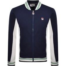 Fila Settanta Baseball Track top, Navy/Green/White, Uk mens sizes S - XXL