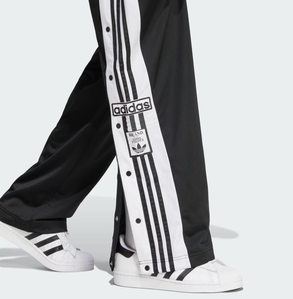NEW MENS ADIDAS ORIGINALS ADIBREAK BUTTON TRACK PANTS ~SIZE 2XL