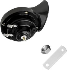 12V Waterproof Snail Electric Car Horn, 303DB High Tone Universal Horn for Cars,