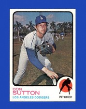 1973 Topps Set-Break # 10 Don Sutton NR-MINT *GMCARDS*